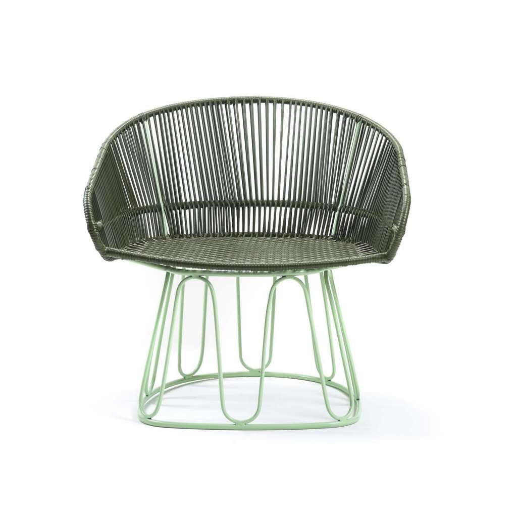 - Circo Lounge Stuhl - oliv - menta - outdoor