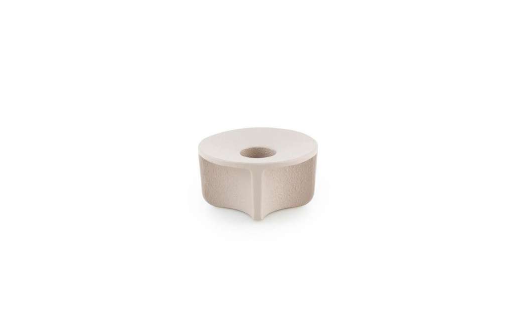 Normann Copenhagen - Fe Kerzenständer - Light Grey - indoor