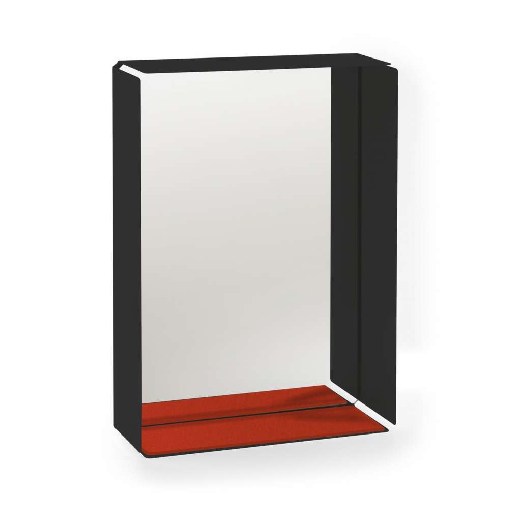 Konstantin Slawinski - Mirror-Box - schwarz/ Filz rot - indoor
