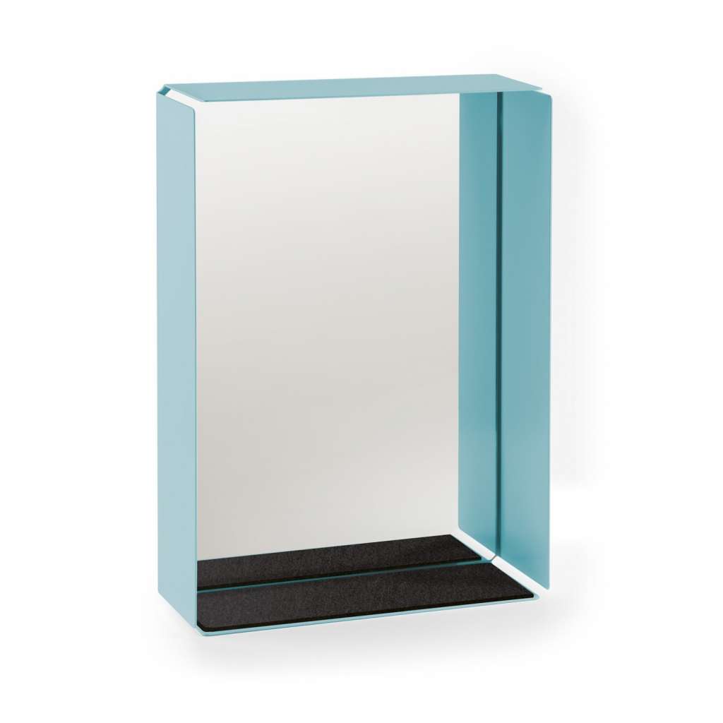 Konstantin Slawinski - Mirror-Box - pastelltürkis/ Filz schwarz - indoor