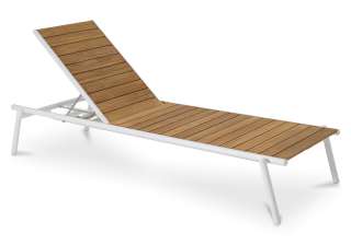 Vlaemynck - Pilotis Sonnenliege - Teak (braun) - outdoor