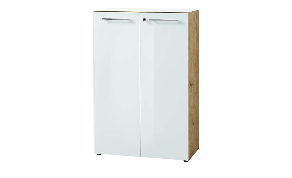 Aktenschrank  GW-Monteria ¦ mehrfarbig ¦ Maße (cm): B: 80 H: 120 T: 37 Schränke > Aktenschränke - Höffner