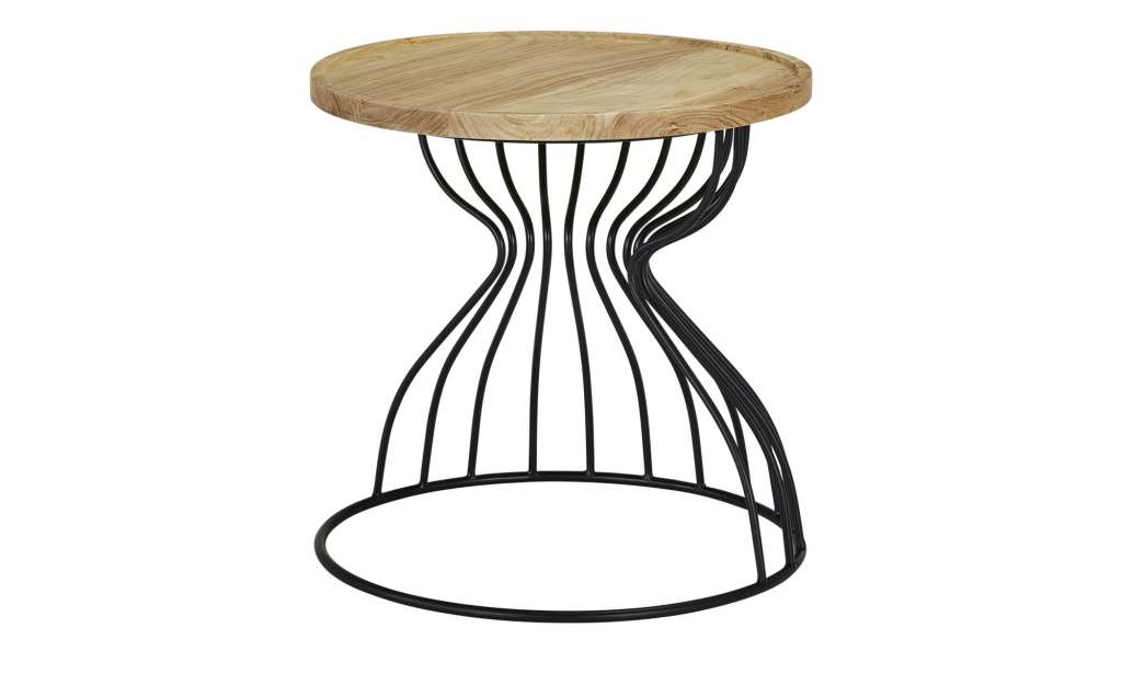 Beistelltisch  Place ¦ schwarz ¦ Maße (cm): H: 50 Ø: [50.0] Tische > Beistelltische > Beistelltische ohne Rollen - Höffner