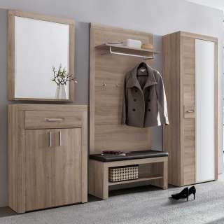Garderobe in Sonoma-Eiche komplett (5-teilig)
