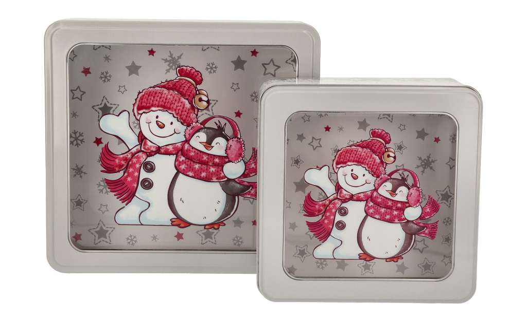 Schneemann ¦ grau ¦ Weißblech Weihnachten - Höffner