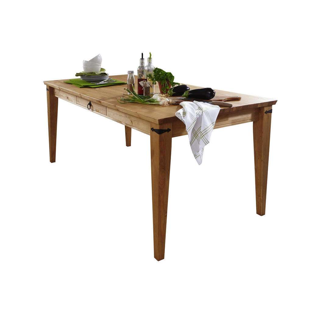Landscape ESSTISCH Kiefer massiv Braun