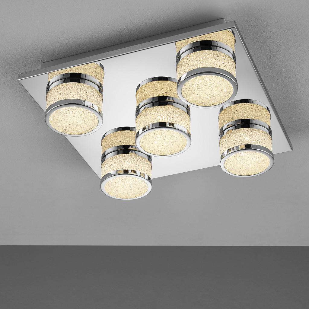 Novel LED-DECKENLEUCHTE, Silber