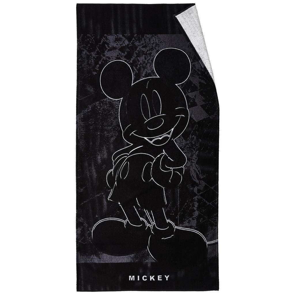 Disney STRANDTUCH 80/160 cm, Schwarz