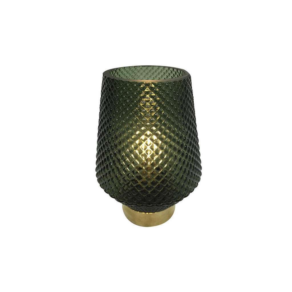 XXXL LED-TISCHLEUCHTE, Gold, Grün