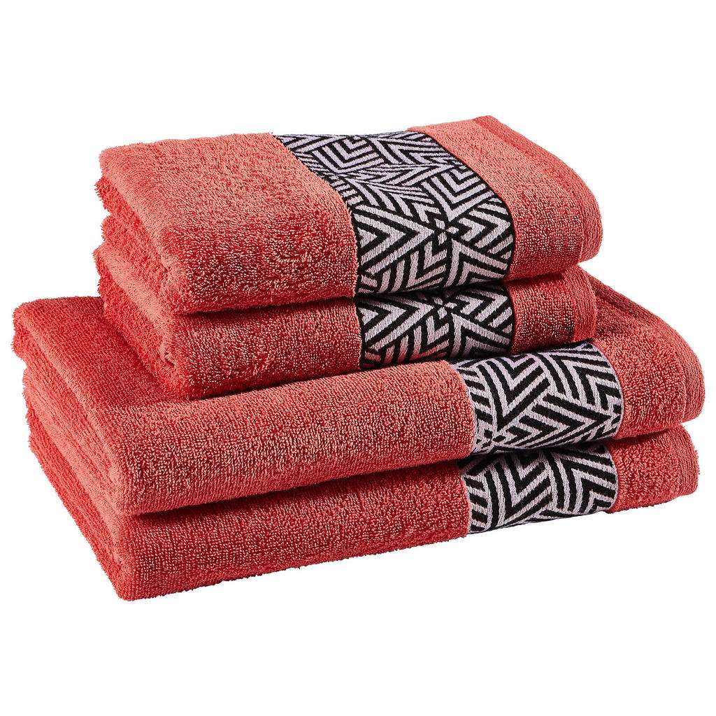 XXXL FROTTIERSET 4-teilig, Rot