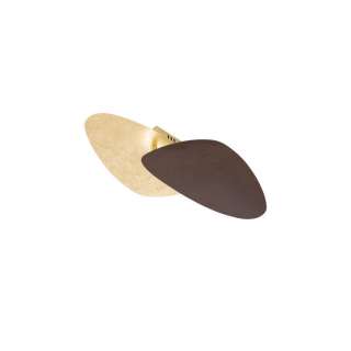 XXXL LED-DECKENLEUCHTE, Gold