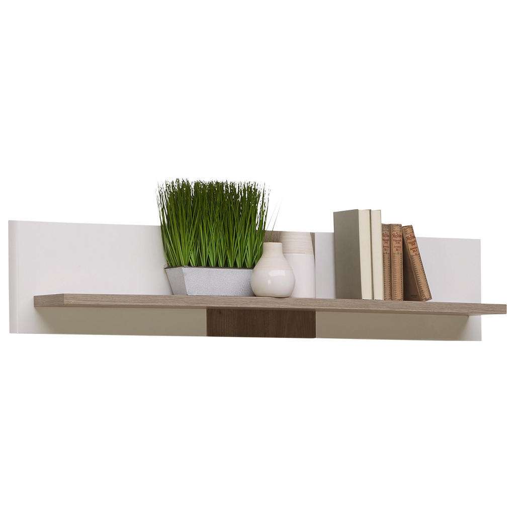 Xora WANDBOARD Weiß, Braun