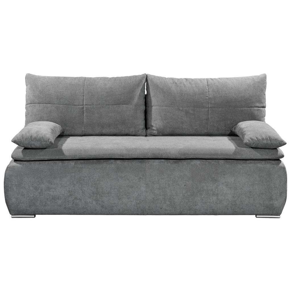 XXXL SCHLAFSOFA Velours Grau