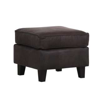 XXXL HOCKER Flachgewebe Kiefer massiv braun