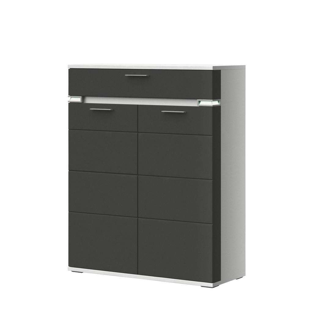 Stylife HIGHBOARD Melamin Weiß