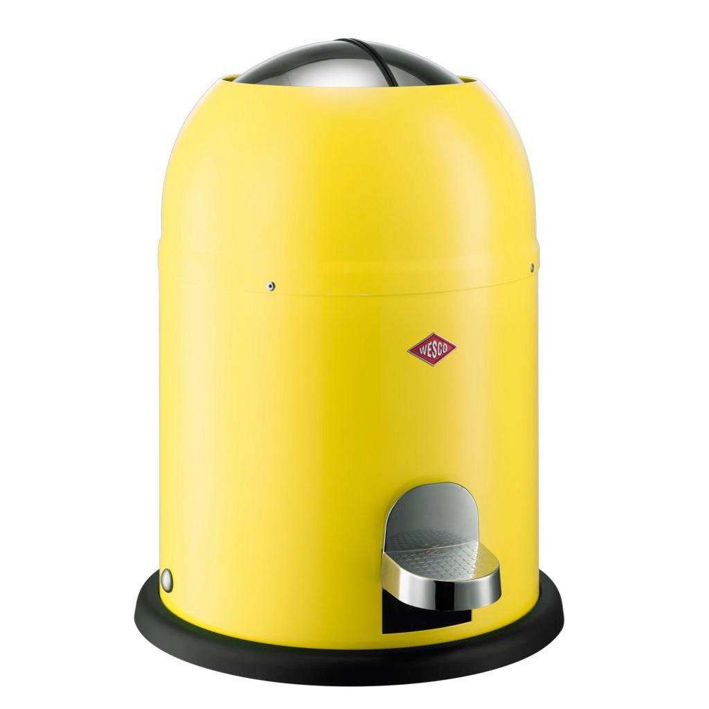 Wesco ABFALLSAMMLER SINGLE MASTER 9 L, Geld, Silber