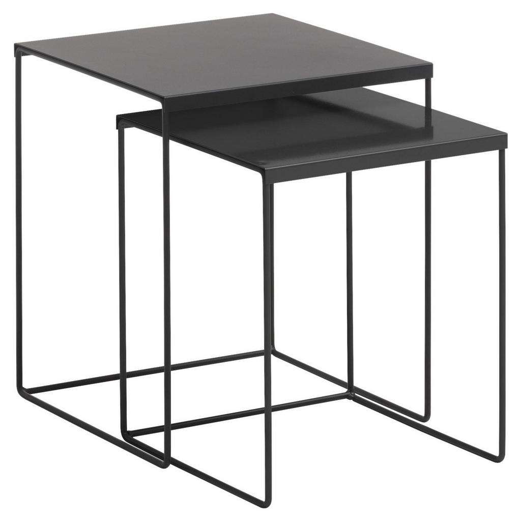 XXXL SATZTISCH Schwarz