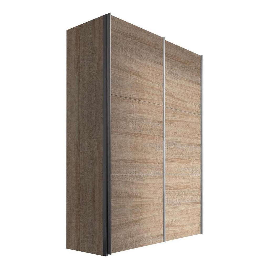 Hom`in SCHWEBETÜRENSCHRANK 2-türig Beige