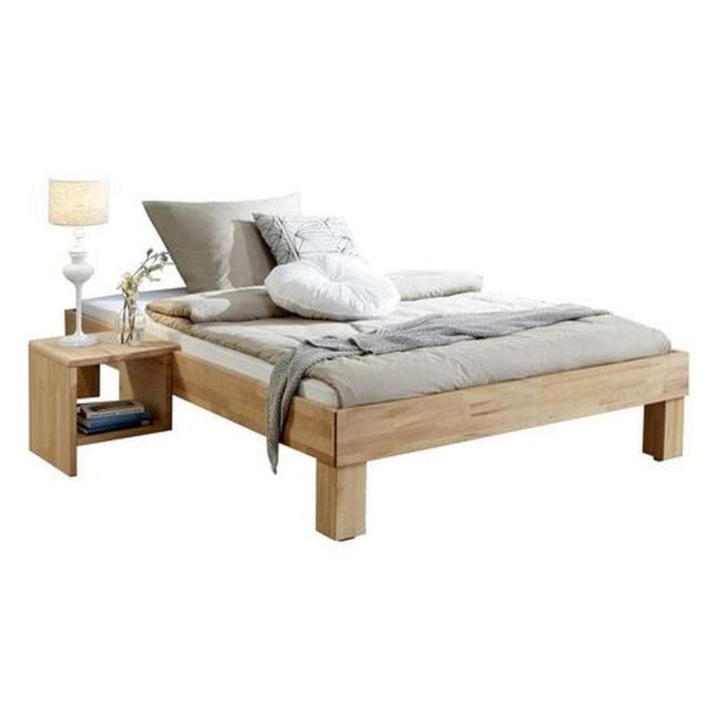 XXXL FUTONBETT Buche massiv 90/200 cm, Mehrfarbig