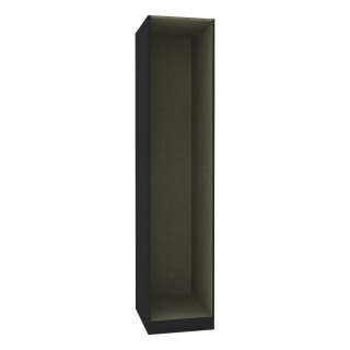 Hom`in KLEIDERSCHRANKKORPUS 45,6/210/56,5 cm, Grau