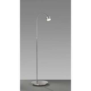 XXXL LED-STEHLEUCHTE, Silber, Silber