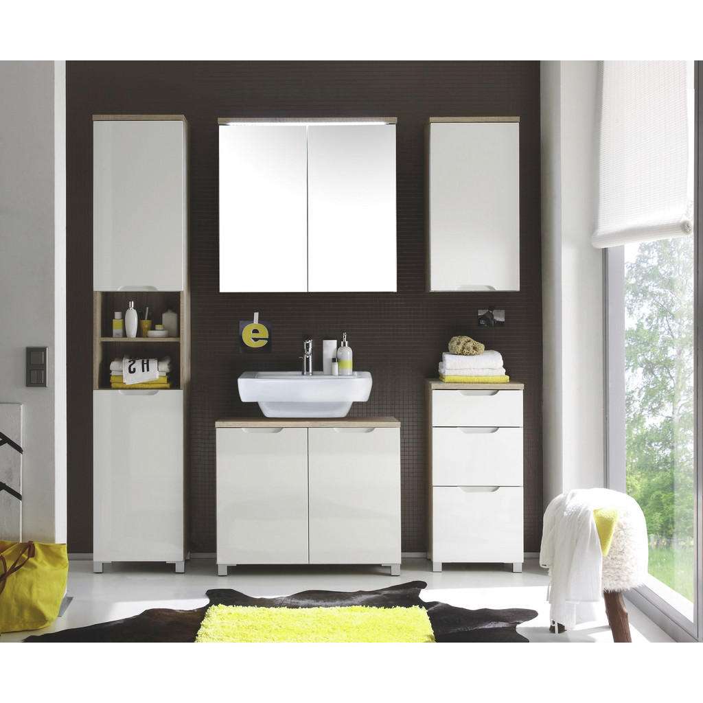 Xora BADEZIMMER Weiß, Braun
