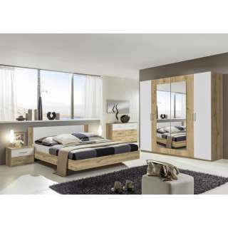 Carryhome SCHLAFZIMMER Weiß, Braun