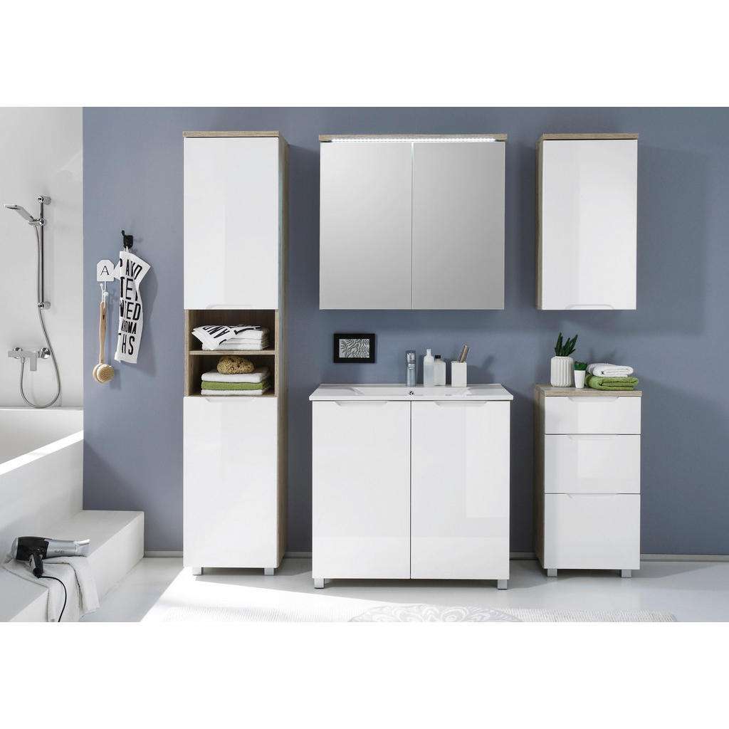 Xora BADEZIMMER Weiß, Braun