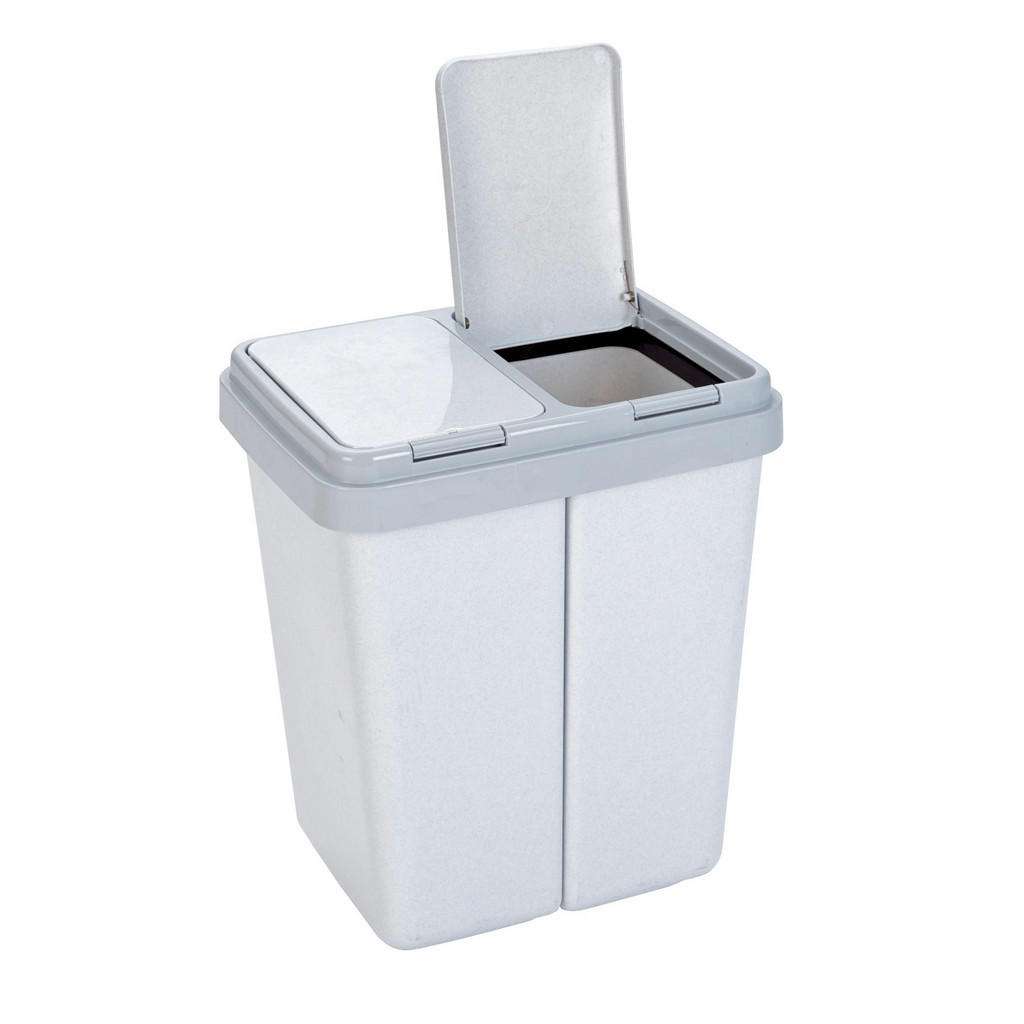 XXXL ABFALLEIMER 2x30 L, Grau