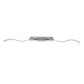 XXXL LED-DECKENLEUCHTE, Weiß, Silber