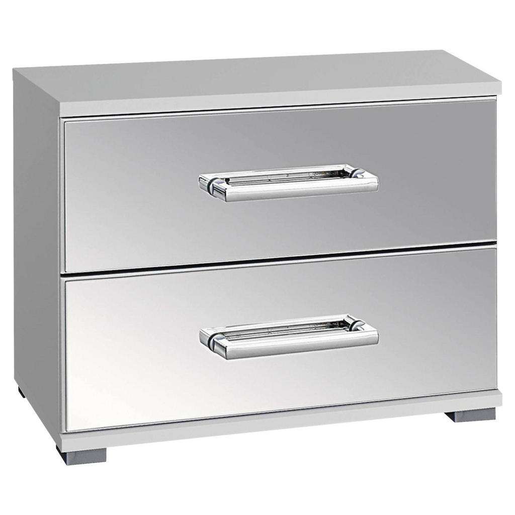 Xora NACHTKÄSTCHEN bedruckt Weiß