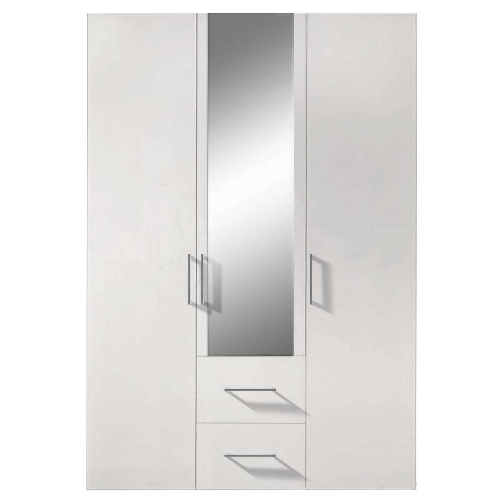 Hom`in KLEIDERSCHRANK 3-türig Weiß