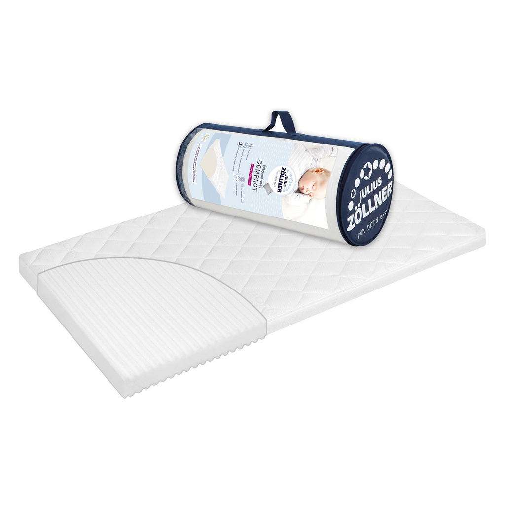 Zöllner KINDERBETTMATRATZE Kaltschaumkern 120/60/6 cm, Weiß