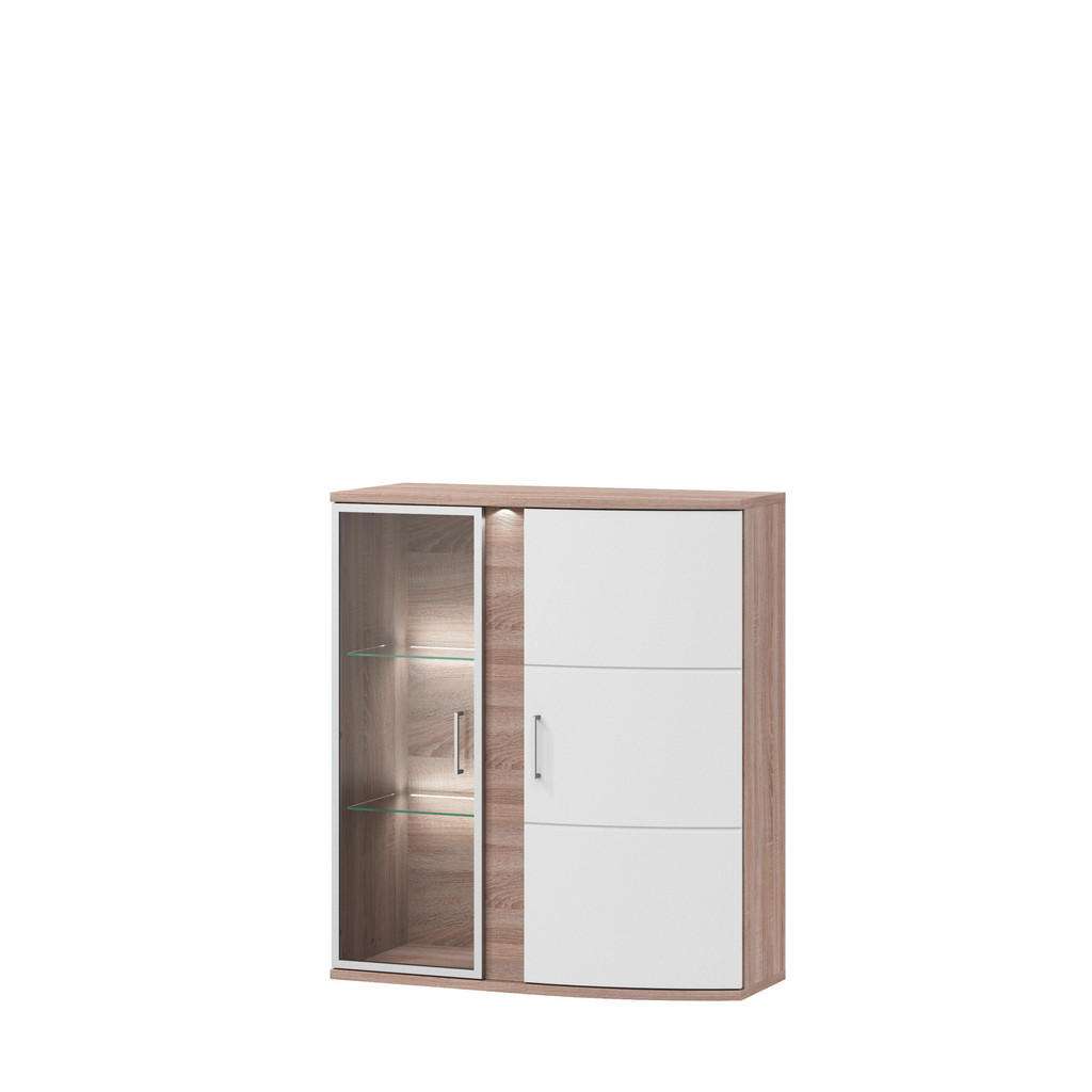 Xora HÄNGEVITRINE Weiß, Braun