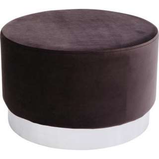 Kare-Design HOCKER Samt braun