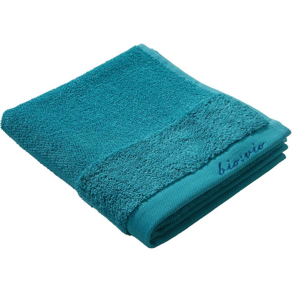 Bio:Vio HANDTUCH 50/100 cm, Türkis