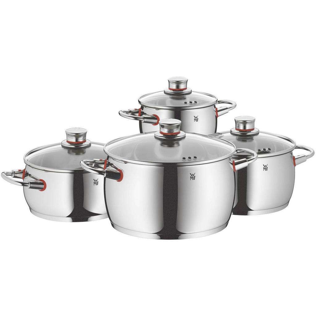 WMF KOCHTOPFSET Edelstahl 4-teilig, Silber