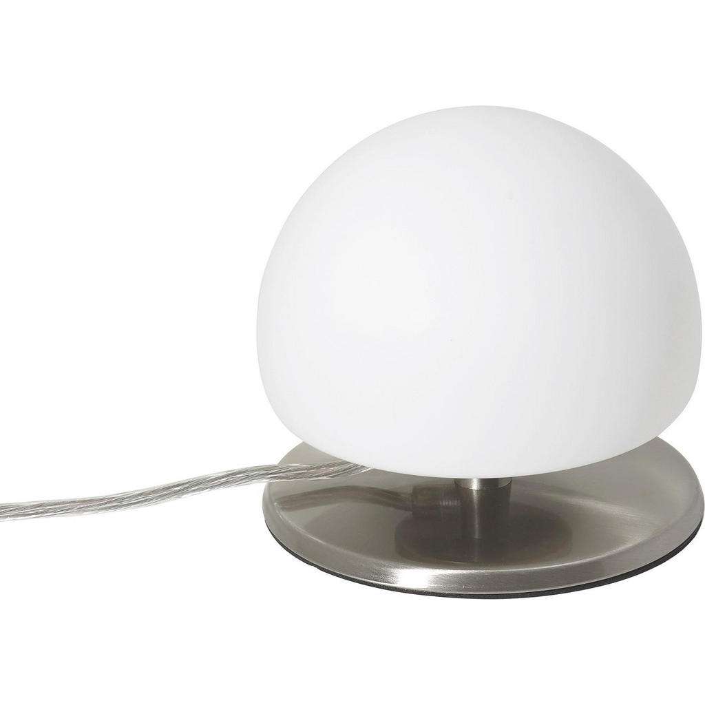 XXXL TISCHLEUCHTE, Weiß, Silber