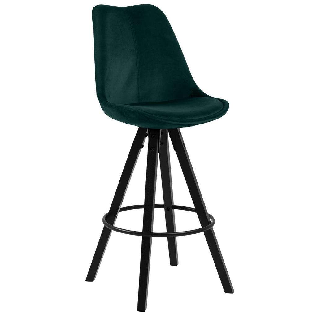 Carryhome BARHOCKER Velours Mehrfarbig