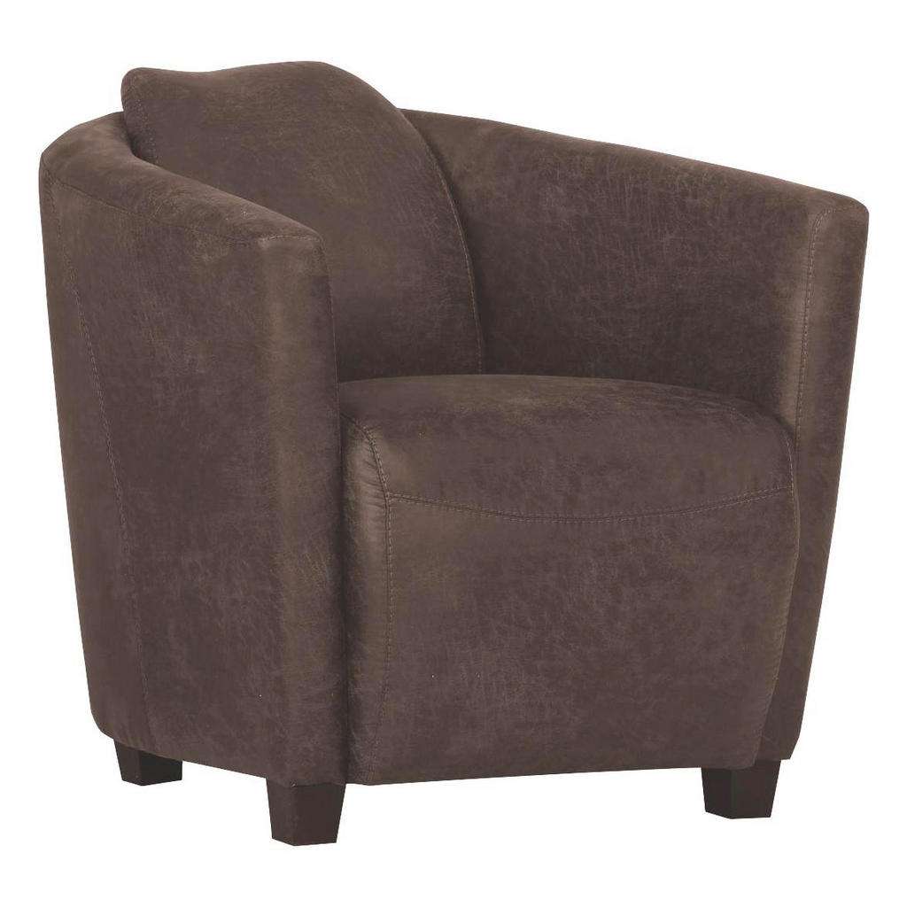 XXXL SESSEL Mikrofaser braun