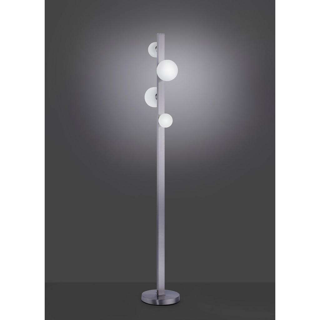 XXXL LED-STEHLEUCHTE, Silber