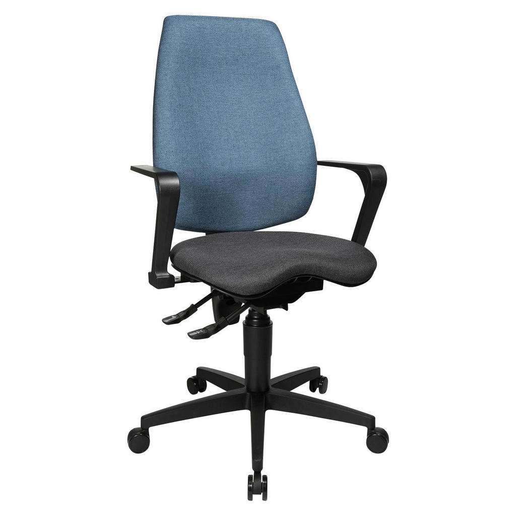XXXL DREHSTUHL Webstoff Schwarz, Braun