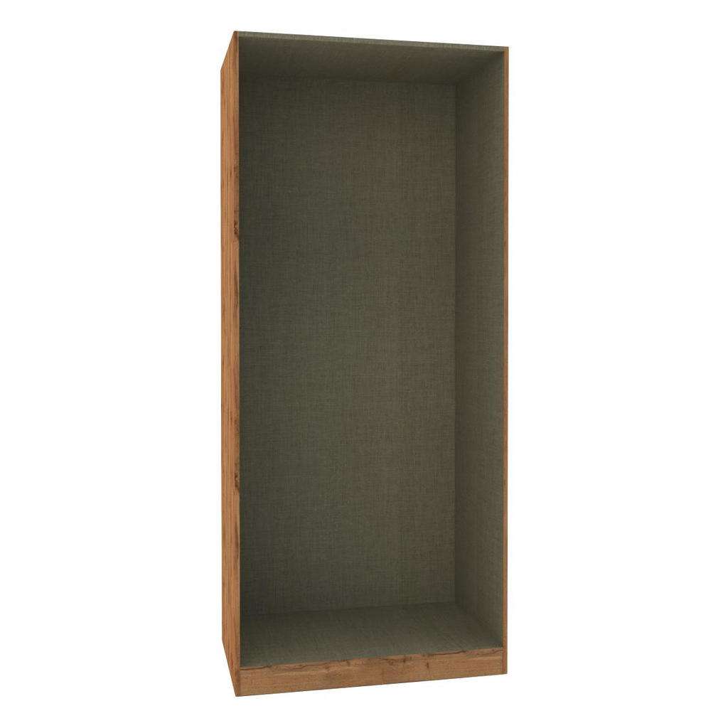 Hom`in KLEIDERSCHRANKKORPUS 91,1/210/56,5 cm, Braun