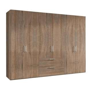 Hom`in DREHTÜRENSCHRANK 6-türig Beige