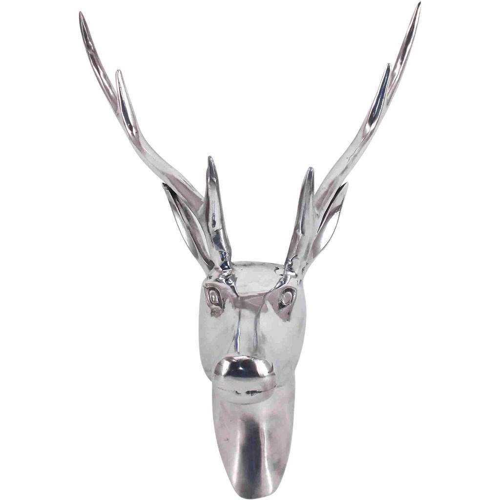 XXXL WANDDEKO Metall, Grau
