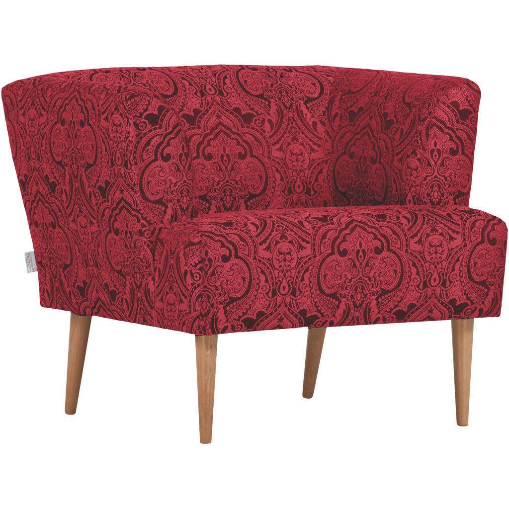 Hom`in SESSEL Flachgewebe Rot