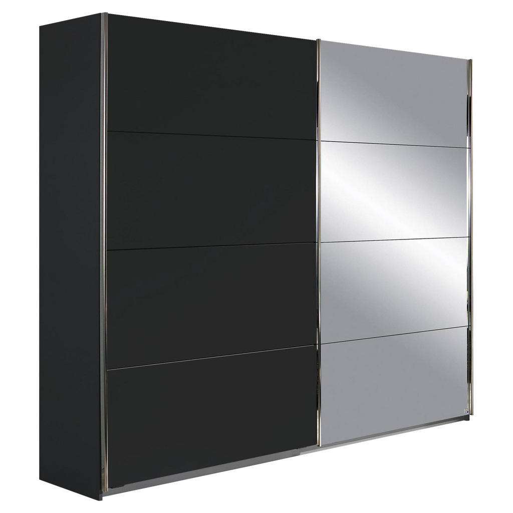 Xora SCHWEBETÜRENSCHRANK 2-türig Grau