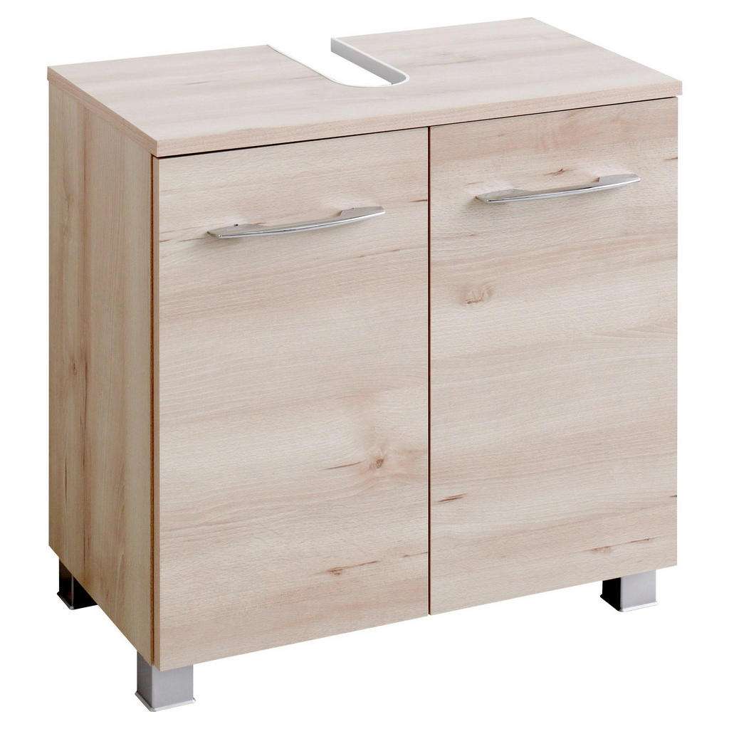 Carryhome WASCHBECKENUNTERSCHRANK Braun