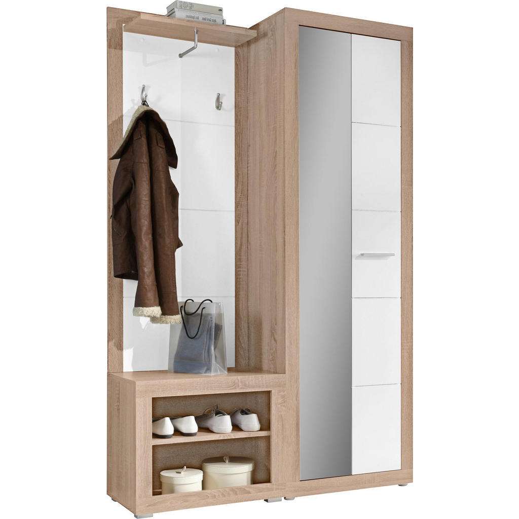 Carryhome GARDEROBE Weiß, Beige