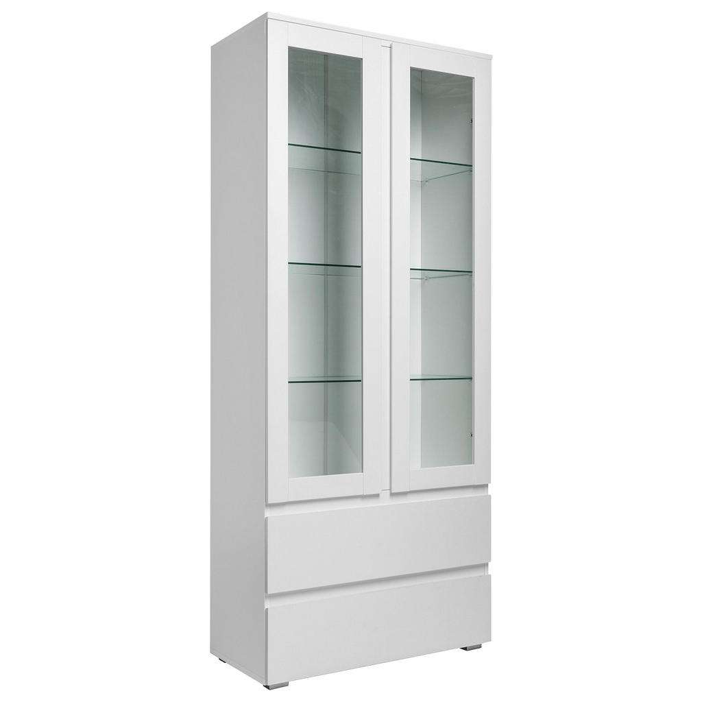 Carryhome VITRINE Weiß